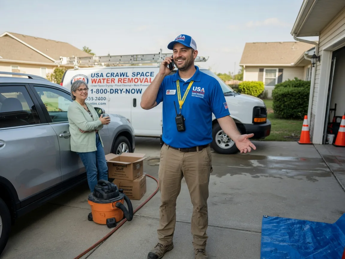 Crawl Space Water Removal Hamburg, PA FAQs